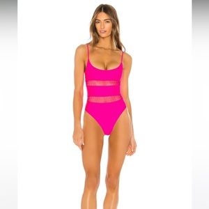 Lovers and Friends jet one piece in Pitaya size small New without tag